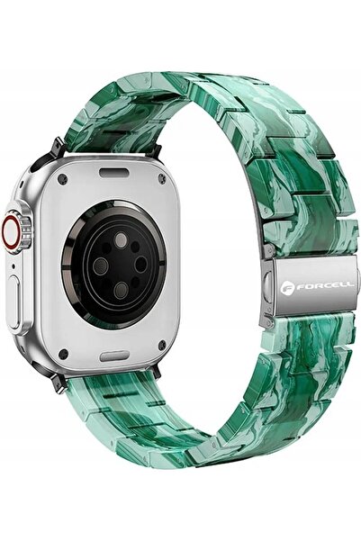 Forcell F-DESIGN FA04 Curea din rășină marmorată pentru APPLE Watch 38/40/41 ...
