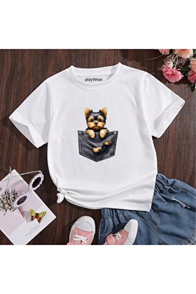 playwear Cep Doge Printed 100% Cotton Crew Neck Παιδικό unisex μπλουζάκι 5 6 ...