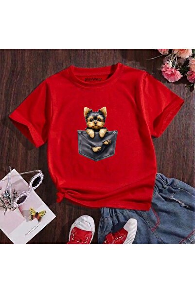 playwear Cep Doge Printed 100% Cotton Crew Neck Παιδικό unisex μπλουζάκι 5 6 ...