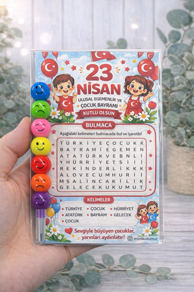 Tasarım 5 Adet bulmaca kartlı yumurtlayan kurşun kalem