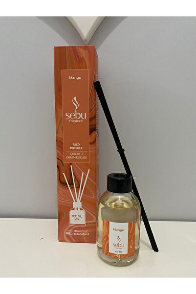 Sebu Mango Kokulu Bambu Çubuklu Oda Kokusu 50 ml