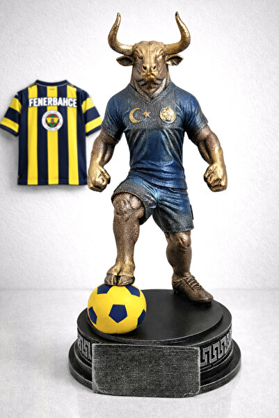 AF SANART Fenerbahçe futbolcu kadıköy boğası maskot biblo , obje