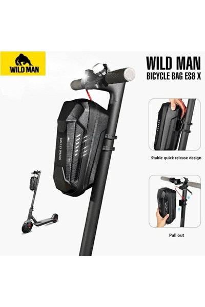 Wildman Husă/Suport pentru trotinetă ES8XMax, geantă pentru cadru, negru