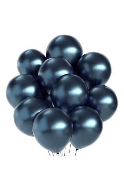 Kuzey High Quality 50Pcs Midnight Blue Chrome Balloon Midnight Blue Balloon S...