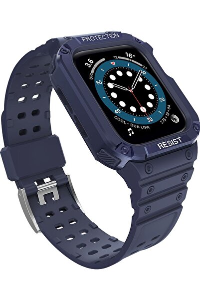 Hurtel Curea de protecție cu carcasă pentru Watch 7/6/5/4/3/2/SE (45/44/42mm)...
