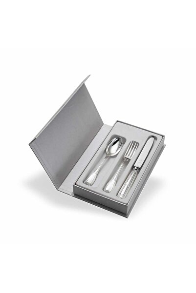 MOSV Silver cutlery set for children