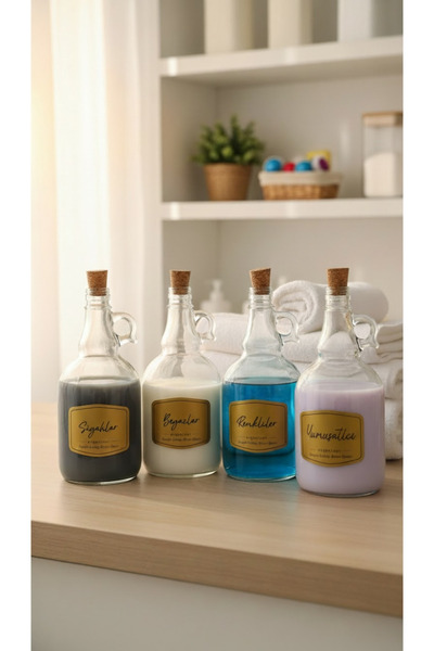 zezedesing Μπουκάλι Μαλακτικού Υγρού για Έγχρωμα, Λευκά και Μαύρα ρούχα 1000 ...