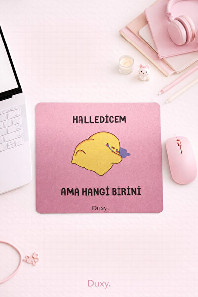 Duxy Χαριτωμένο mouse pad με σχέδια, 23x19 εκ., αντιολισθητική βάση, άνετο κα...