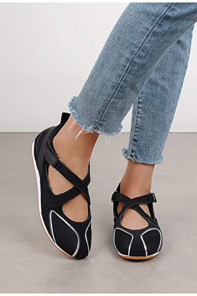 C'M Paris Γυναικεία Διαπνέοντα Διχτυωτά Φλατ Μπαλαρίνες Μαίρη Τζέιν, Ελαφριά,...