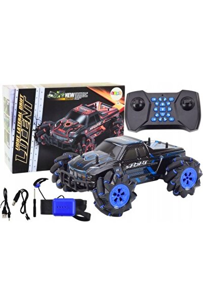LeanToys Mașină off-road telecomandată RC, drift, cu tracțiune diagonală, alb...