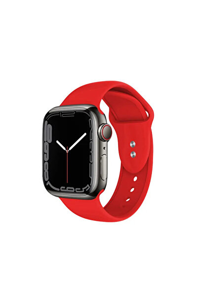Crong Curea lichidă pentru Apple Watch 44/45/46/49 mm (roșu)
