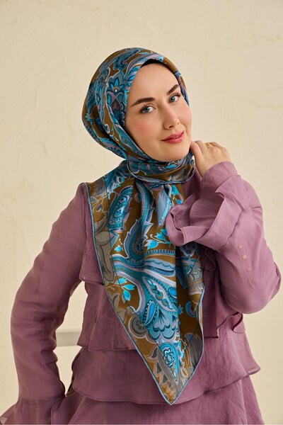 Silk Home Μεταξωτό μαντήλι τουίλ 11504-19