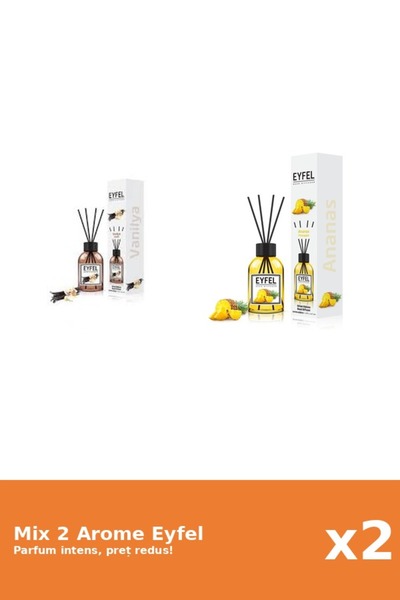 Eyfel Set 2 Mix Eyfel: 1x Ananas, 1x Vanilie