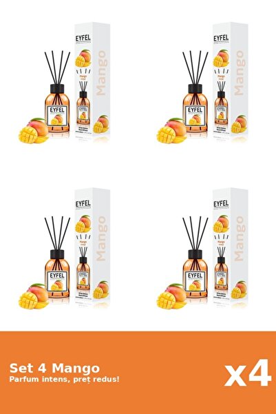Eyfel Set 4 Odorizant Mango, 120 ml
