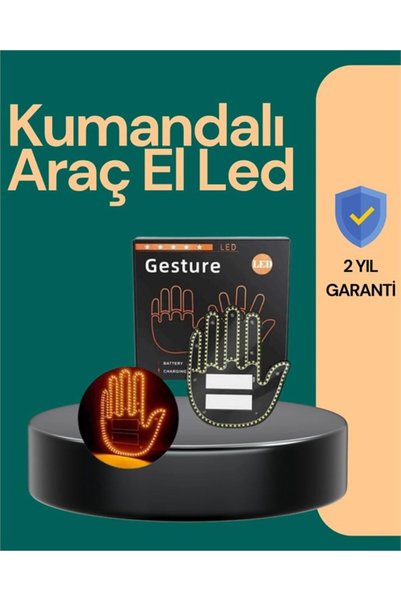 NW NessiWorld ضوء إشارة LED يتم التحكم فيه لاسلكيًا - ضوء رسالة خلفي للسيارة ...