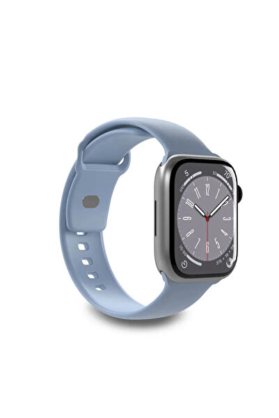 Puro Curea din silicon Apple Watch 38/40/41mm albastru deschis