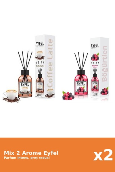 Eyfel Set 2 Mix Eyfel: 1x Cafea, 1x Fructe De Padure