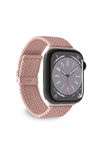 Puro Curea tip buclă Pasek pentru Apple Watch 4/5/6/7/8/SE 40/41mm (roz)