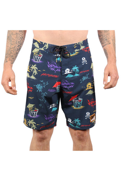 Fasthouse HIDEOUT BOARDSHORTS 19 " INDIGO 34