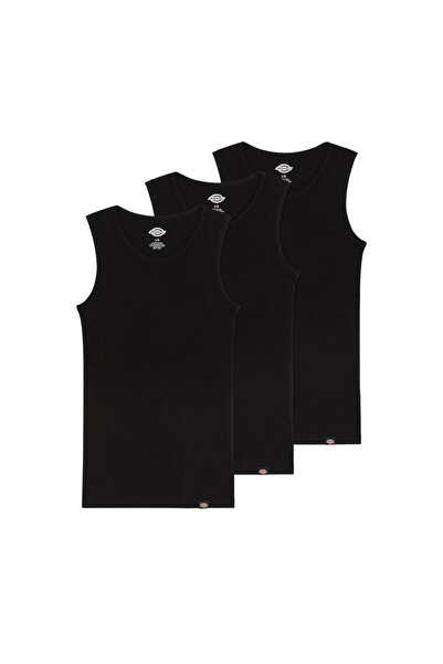 Dickies Αμστερνταμ Φανελάκι 3 τεμαχίων Μαύρο L
