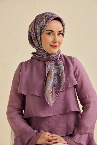 Silk Home وشاح حرير تويل 11504-18