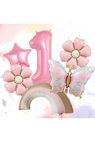 ÇITIPITISTORE Μπαλόνια για την εορτασμό των γενεθλίων με πεταλούδες, ουράνιο ...