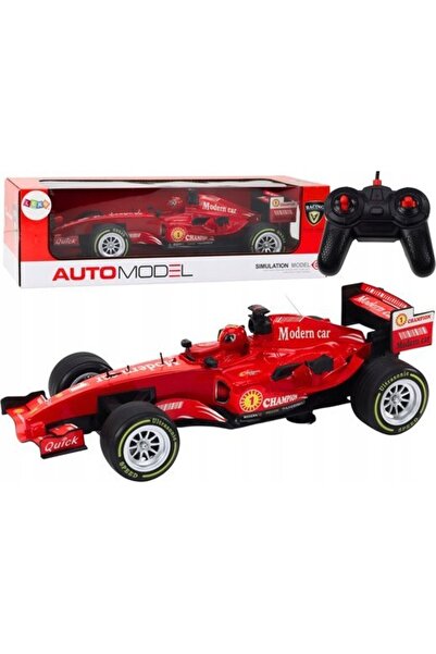 LeanToys Mașină de curse RC telecomandată 1:12, cu lumini roșii și sunete