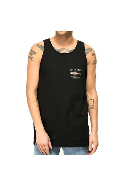 Salty Crew ΜΠΡΟΥΣ ΤΑΝΚ ΜΑΥΡΟ XL