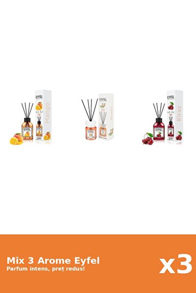 Eyfel Set 3 Mix Eyfel: 1x Acacia, 1x Cirese, 1x Mango