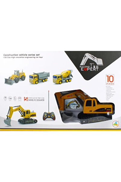 Mega Creative Excavator cu telecomandă cu accesorii
