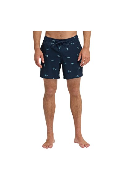 Quiksilver ΕΛΑΣΤΙΚΟ ΣΟΡΤΣ ΚΟΛΥΜΒΗΣΗΣ ΜΕ ΣΤΑΜΠΑ 16 ΣΚΟΥΡΟ ΝΑΥΤΙΚΟ ΜΠΛΕ ΤΣΕΚΕΡ XL