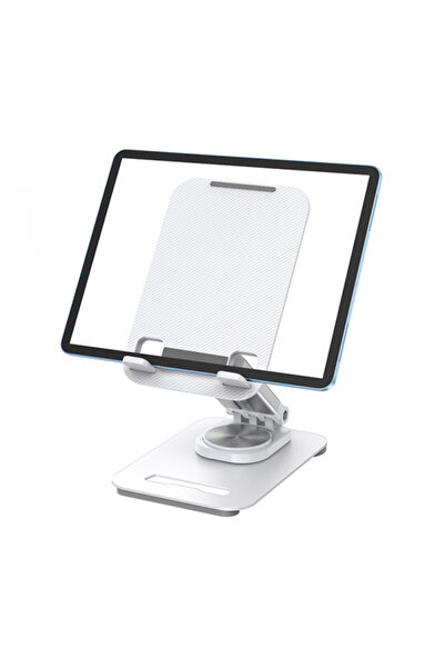 WIWU Βάση 360 Portable Rotative Tablet Holder Stand Silver (ZM-010)