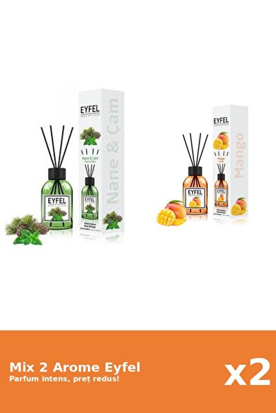 Eyfel Set 2 Mix Eyfel: 1x Mango, 1x Pin Si Menta