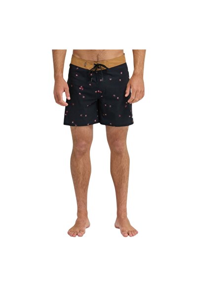 Quiksilver SURFSILK KAIMANA PRNT BOARDSHORTS 16 BLK FLN BLOSSOM 30