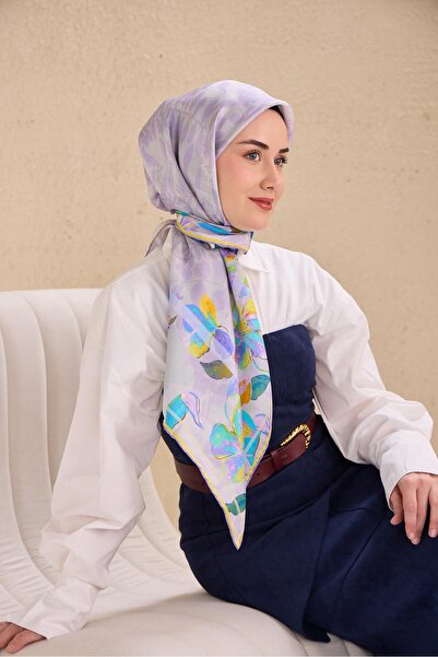 Silk Home Μεταξωτό μαντήλι τουίλ 11511-08