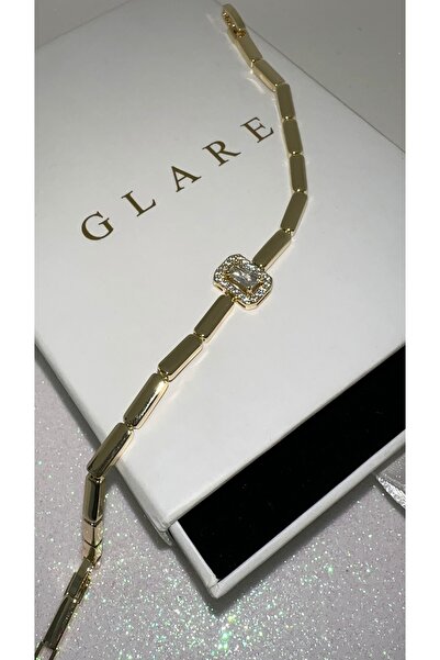GLARE JEWELRY CO سوار من الفولاذ المقاوم للصدأ من Xuping بتفاصيل حجر الزركون ...