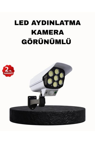 NW NessiWorld Solar Powered Security Light Outdoor with 5 Axis Adjustment and...