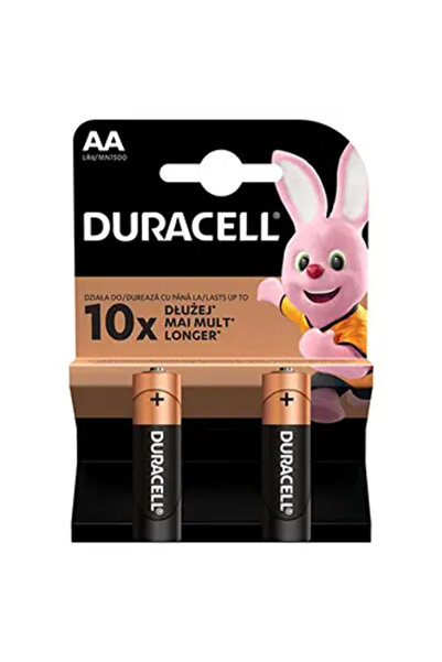 NO NAME BATERIE DURACELL ALKALINE BASIC LR06/AA BLISTER *2