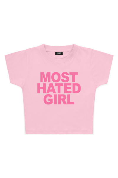 3 ROPE Το πιο μισομένο κορίτσι - Κοντό μπλουζάκι με στάμπα