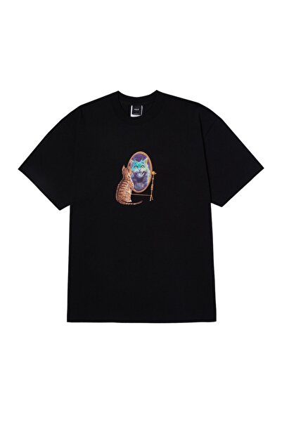 HUF Καθρεπτιζόμενο T-shirt Μαύρο S