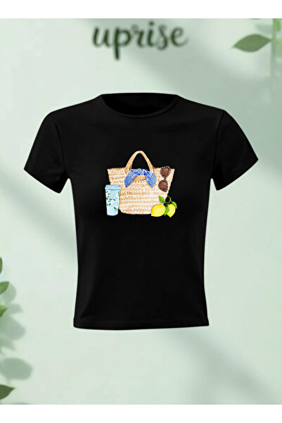 Vordevia Καλοκαιρινό βαμβακερό μπλουζάκι με στάμπα