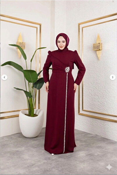 Elif Artar Güneş abiye lacivert
