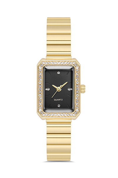Ticarto Women's Rectangular Stone Wristwatch Tctsr008608S0576