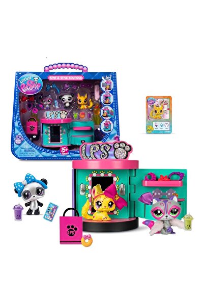 Nextohaps Toys مجموعة شخصيات ليتلست بيتي شوب سبين آند ستايل بوتيك