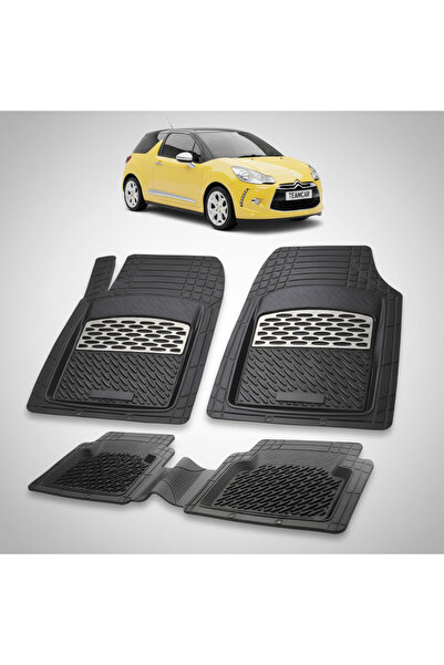 TEAMCAR Πατάκια Μοκέτας Citroen DS3 Hatchback 3 Πόρτες Προ-αναδιαμορφωμένο Συ...