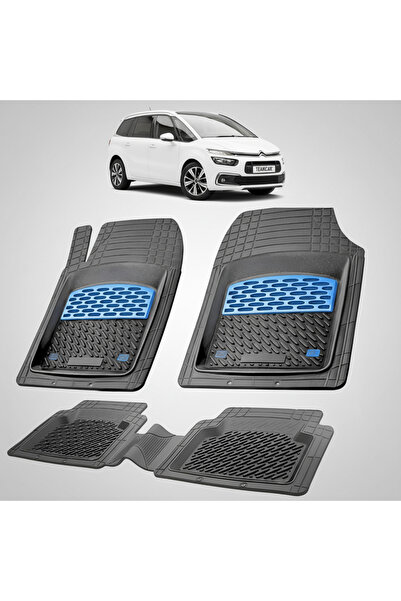 TEAMCAR Πατάκια Μοκέτας Citroen C4 SpaceTourer MPV 2ης Γενιάς Συμβατά 2018-20...