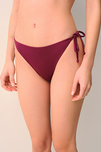 SUWEN Thin Lace-up Bikini Bottom