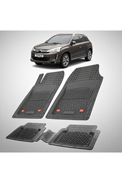 TEAMCAR Πατάκια Μοκέτας Citroen C4 Aircross SUV 1ης Γενιάς Συμβατά 2012-2017 ...