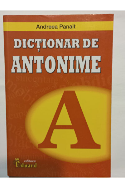 Eduard Το βιβλίο "ΛΕΞΙΚΟ ΑΝΤΙΘΕΤΩΝ"