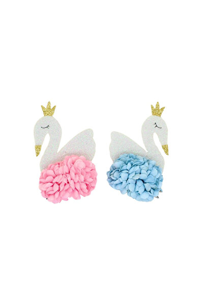 Gift Design Set de 2 cleme model lebădă Zooky